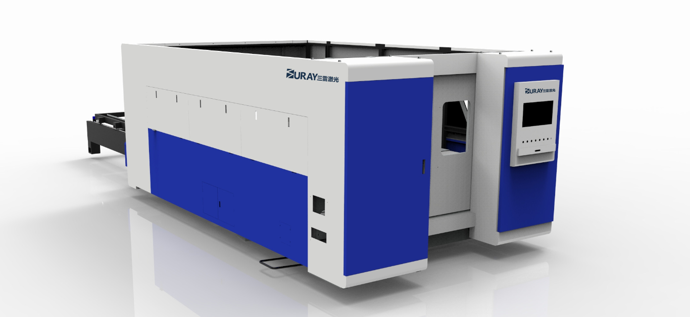 交換雙工作臺光纖激光切割機(圖1)